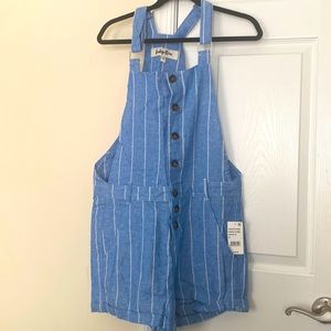 Indigo Rein Juniors’ Button Front Shortalls